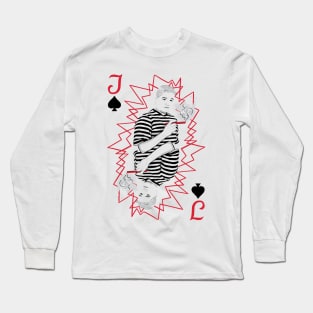 Addams Cards - Pugsley Long Sleeve T-Shirt